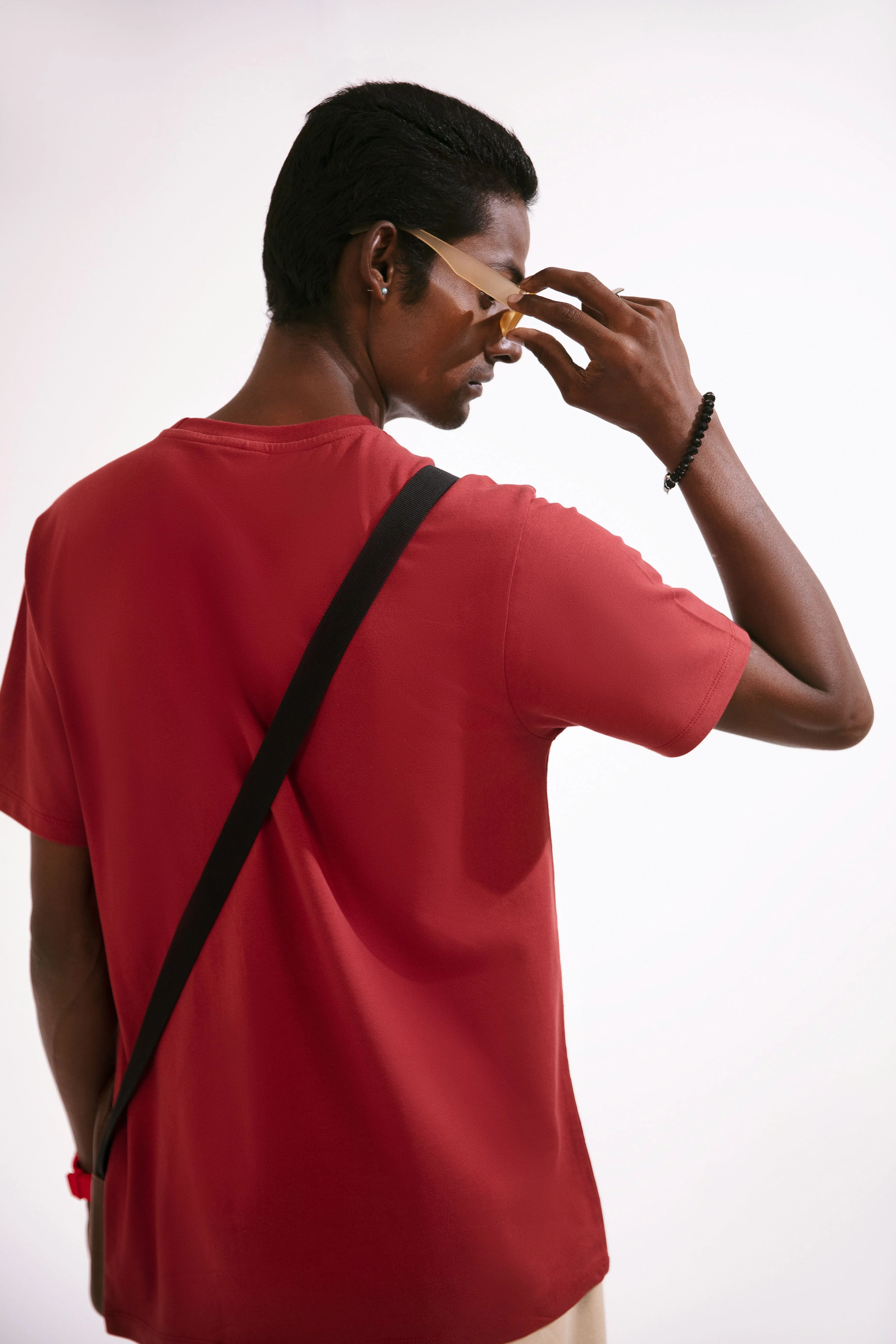 360° Tee (Men) - Rustic Red - Image 3