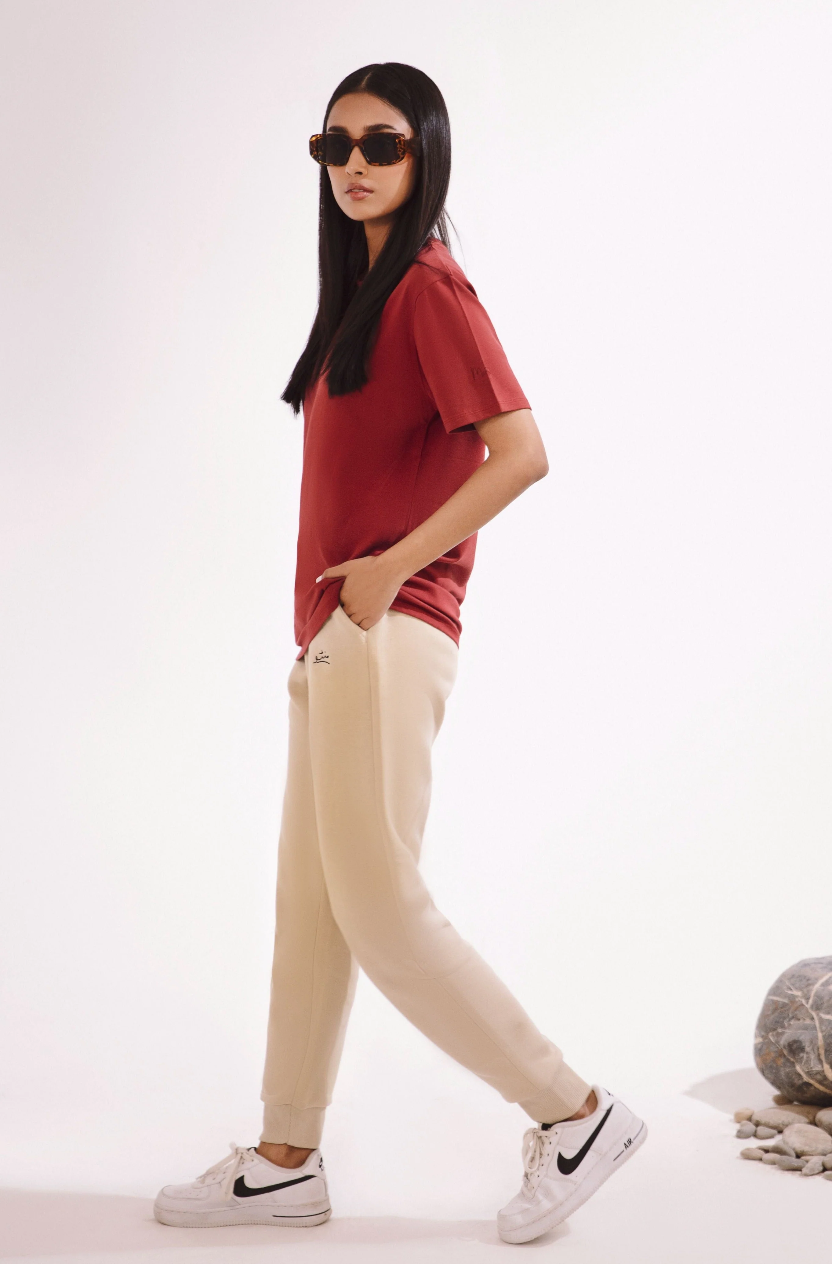 360° Tee (Women) - Rustic Red - Image 3