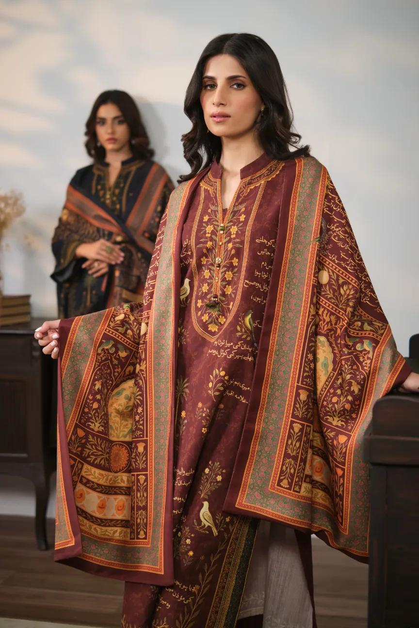 Anjuman (Beautiful Gathering) - Red Kurta - Image 6