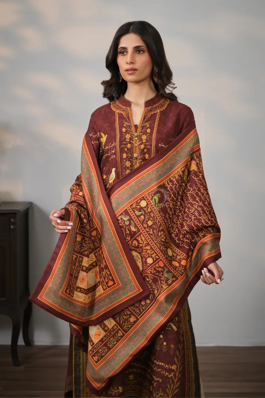 Anjuman (Beautiful Gathering) - Red Stole - Image 2