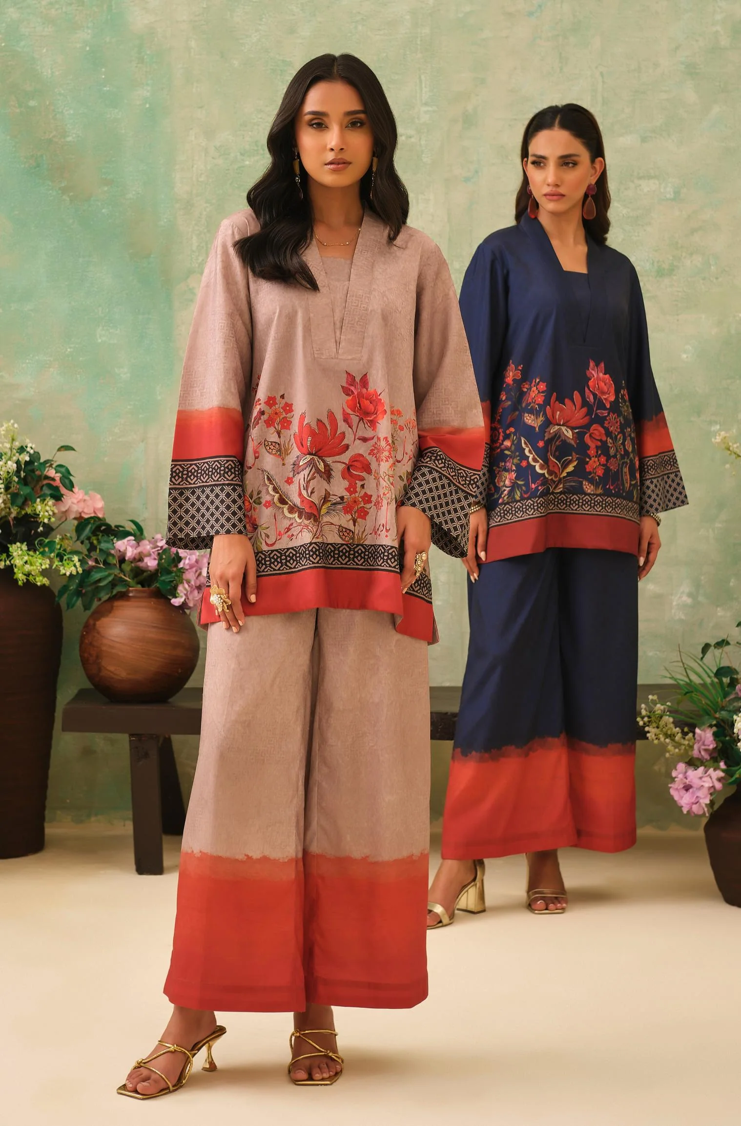 Bahaar (Spring) - Sandy Beige Co-Ord Set - Image 6