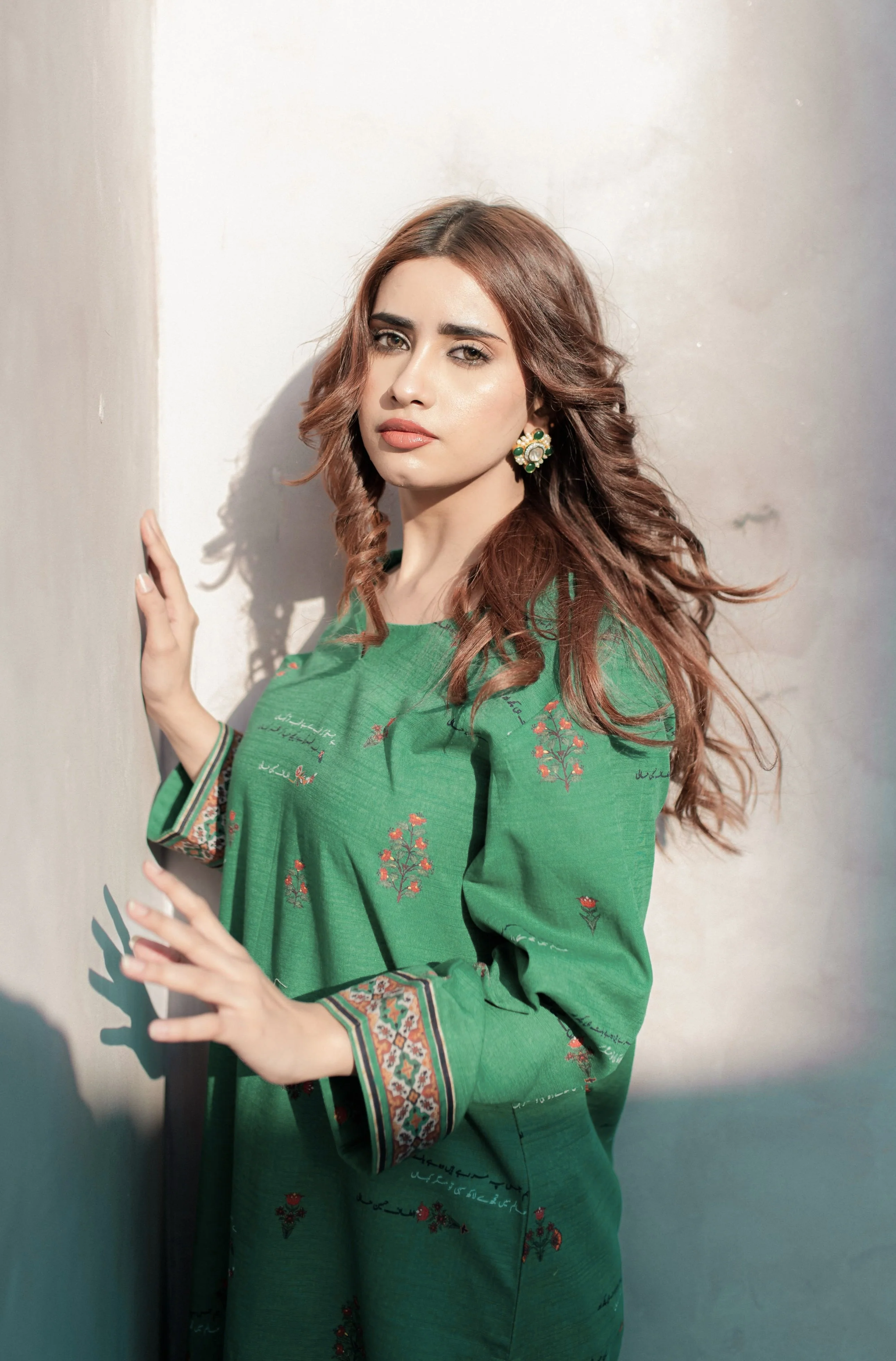Fitoor (Passionate Love)  - Green Kurta - Image 4