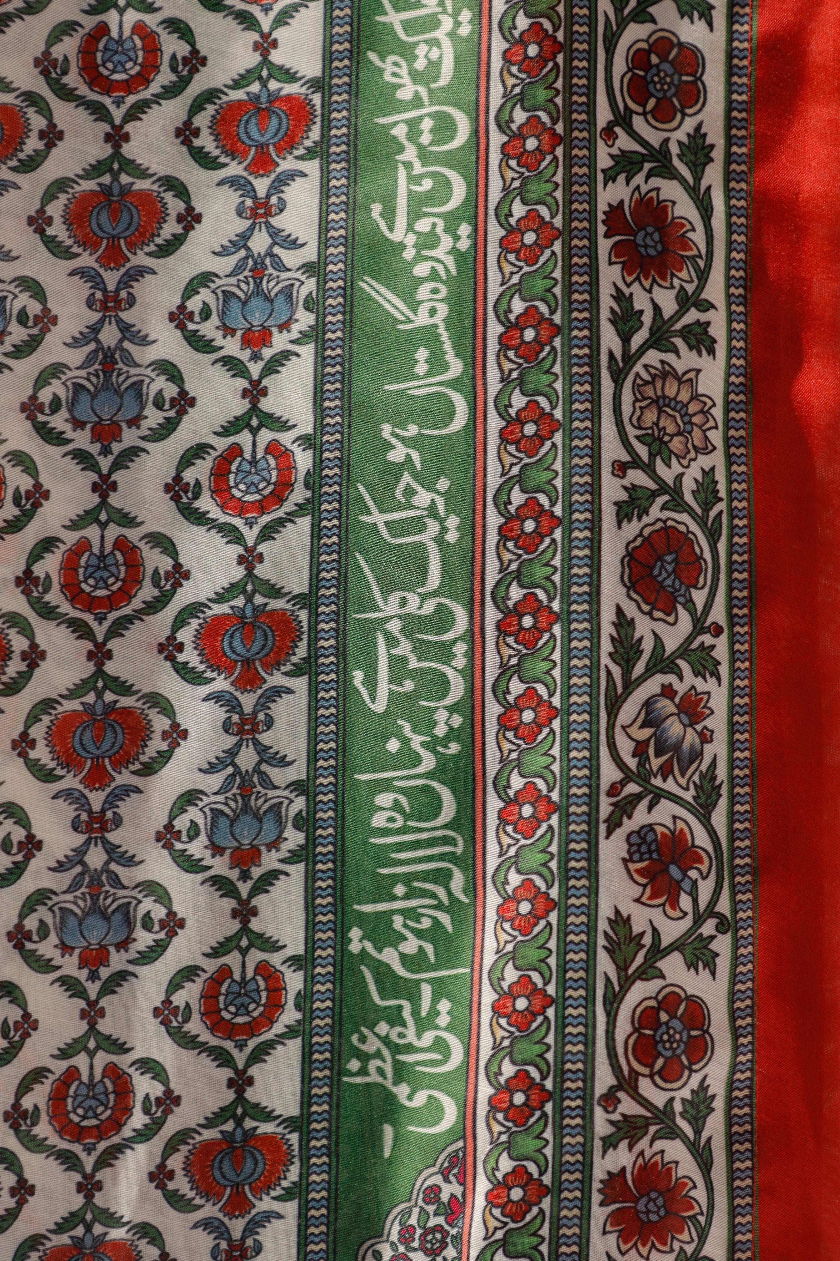 Gulbahar Dupatta - Brick Red - Image 4