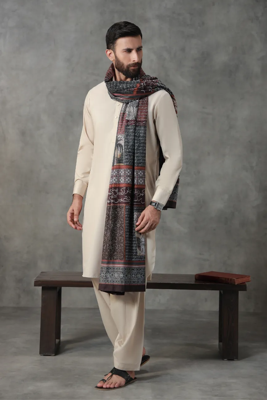 Guzarish (Request) Velvet Shawl - Image 5