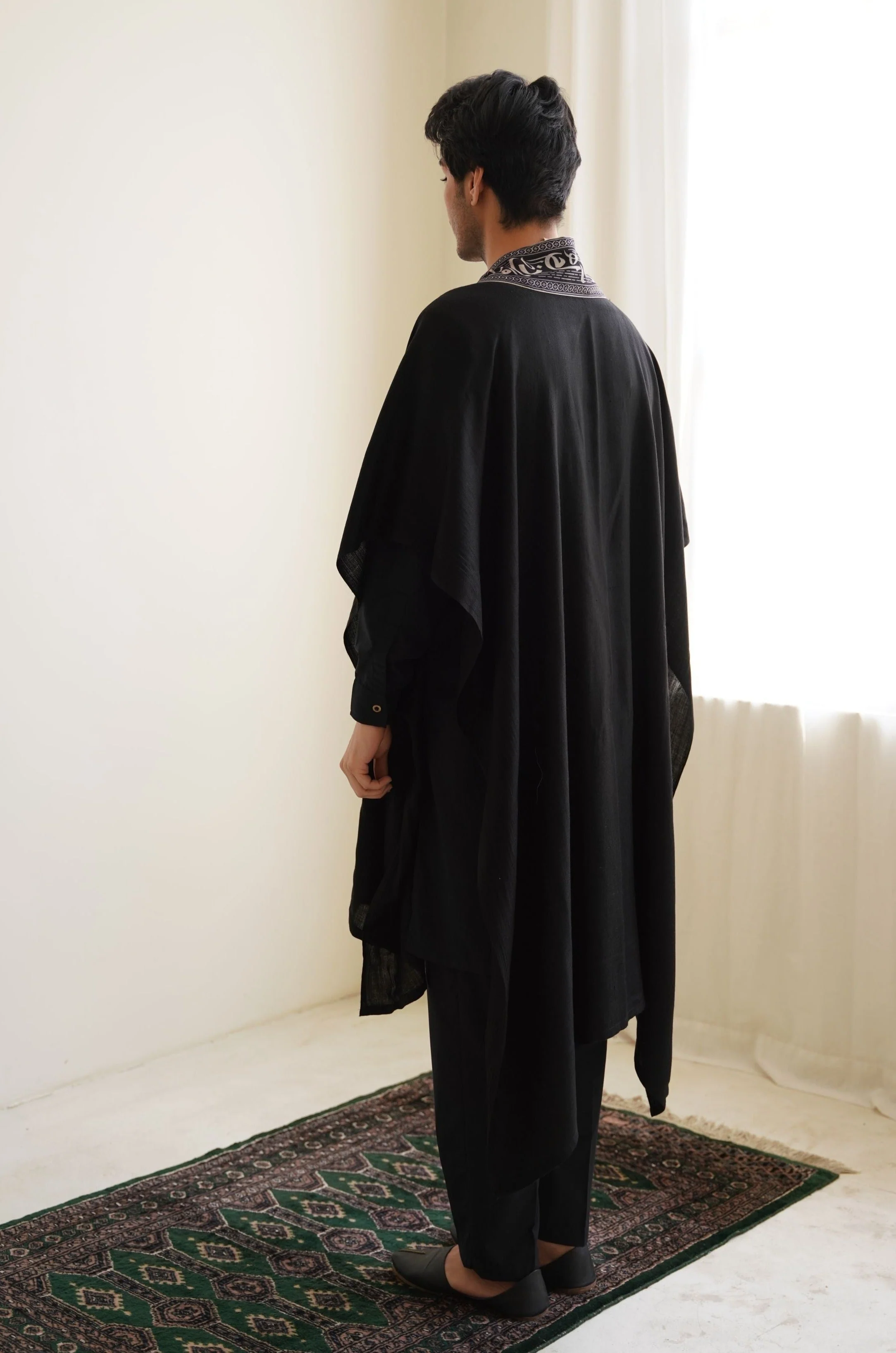 Huroof (Arabic Letter) - Black Cape - Image 4