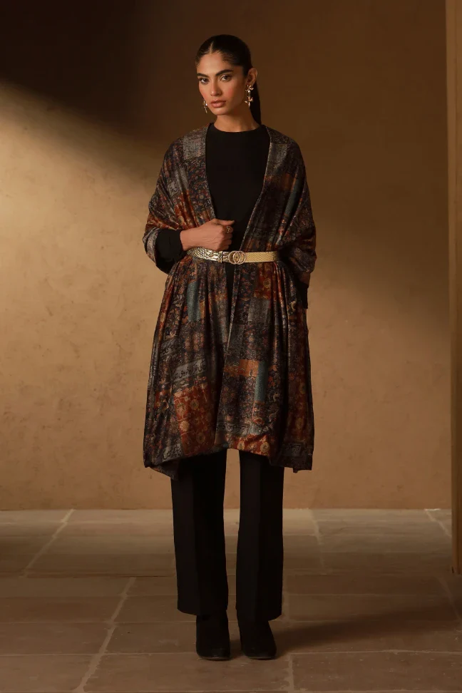 Izhaar (Confession) Velvet Stole - Image 4