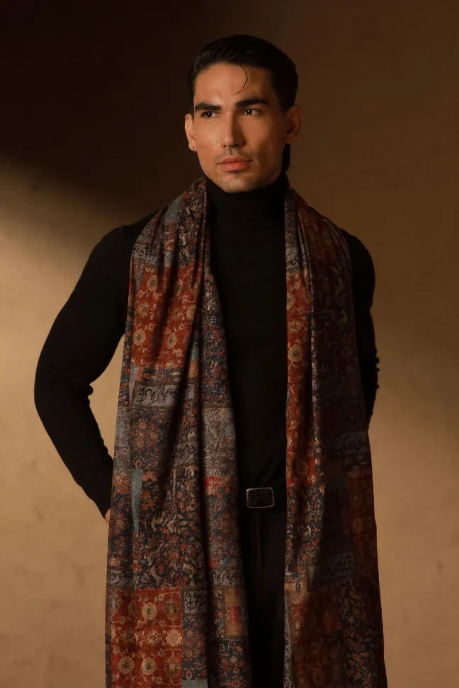 Izhaar (Confession) Velvet Stole - Image 5