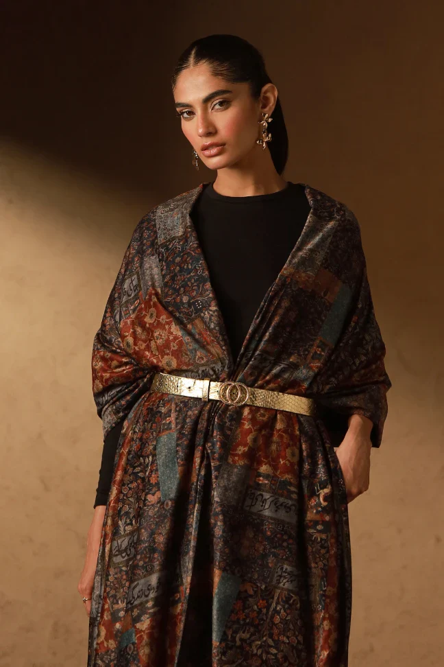 Izhaar (Confession) Velvet Stole - Image 8