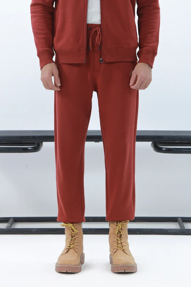 Jogger Pants - Brick Rust