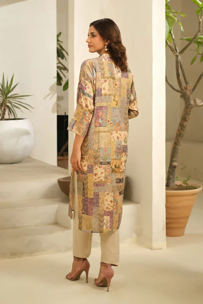 Mehak (Floral Scent) Long Shirt - Image 5
