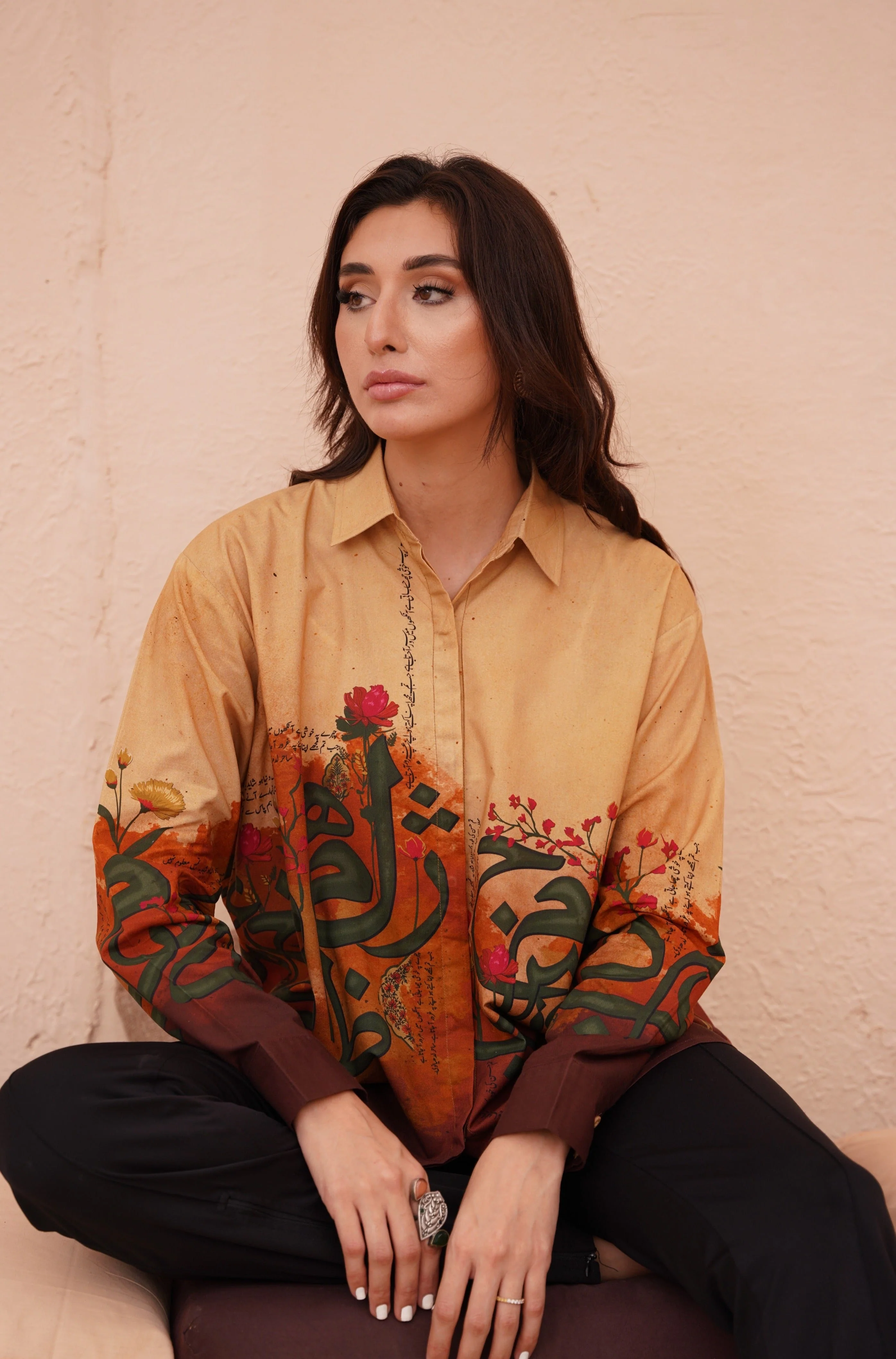 Noor (Light Of Grace) - Shades of Sunset Shirt - Image 5