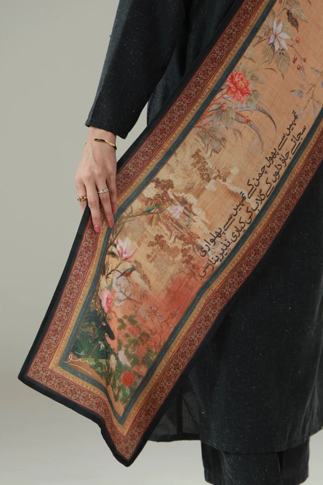 Phulwari (Flower Garden) Stole - Image 5