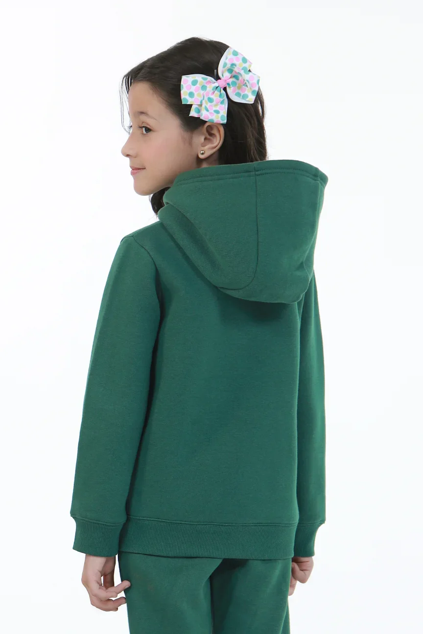 Pullover Hoodie (Kids) - Great Green - Image 6
