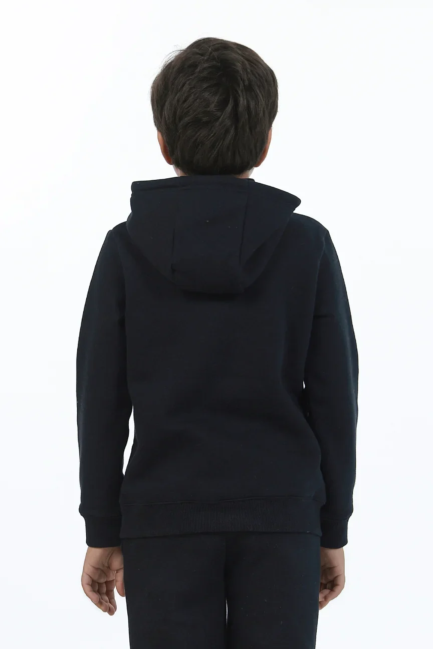 Pullover Hoodie (Kids) - Raven Black - Image 4