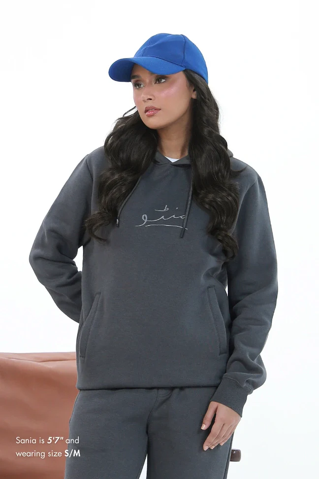 Pullover Hoodie - Titanium Grey - Image 3