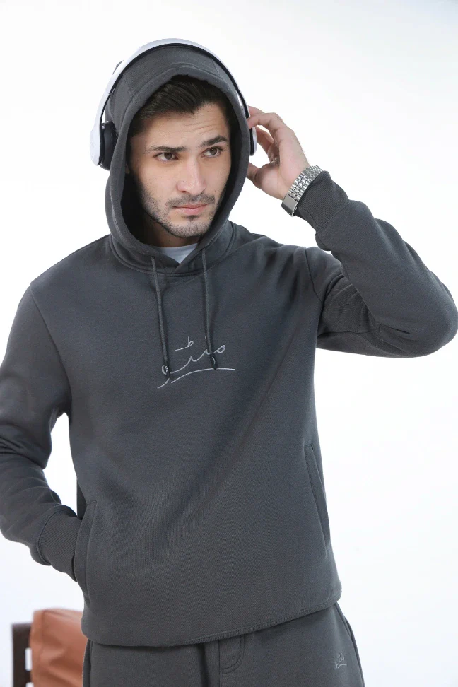Pullover Hoodie - Titanium Grey - Image 4