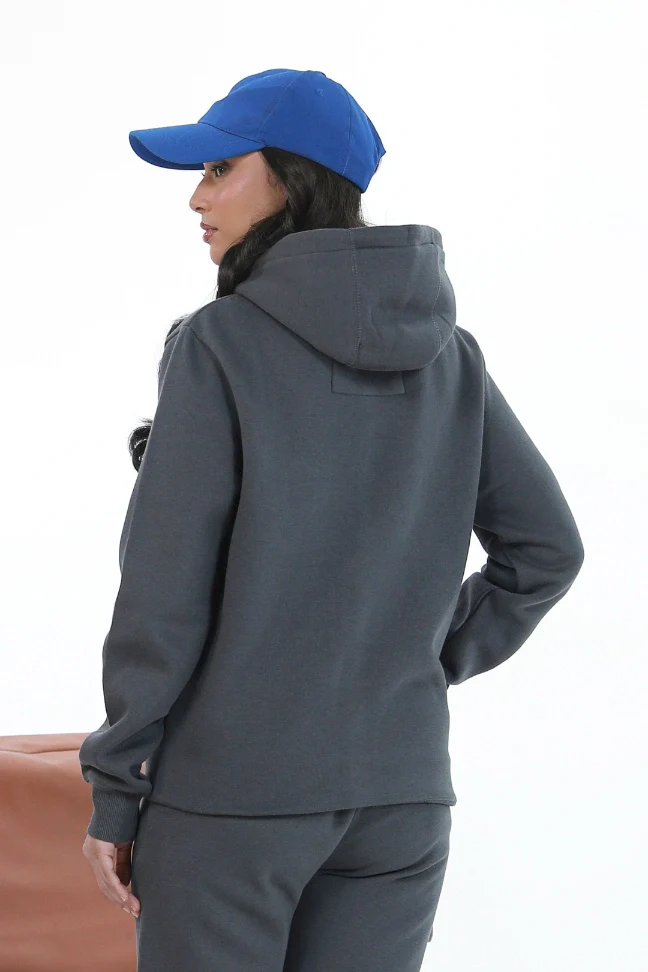 Pullover Hoodie - Titanium Grey - Image 5
