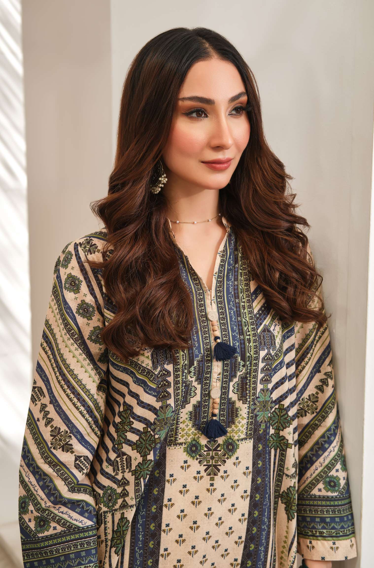Rahat (Relief) - Beige Kurta - Image 4