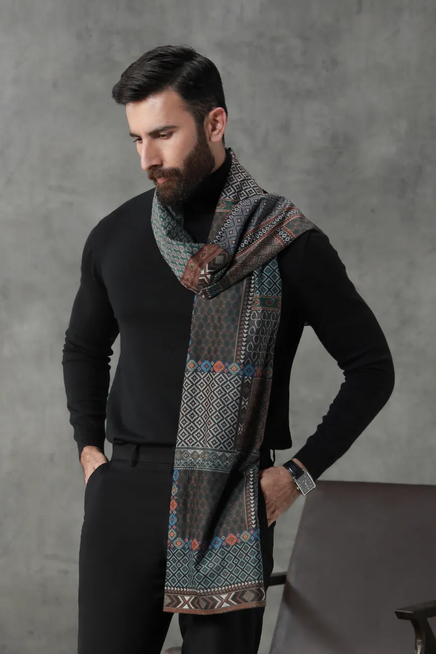 Ranjish (Resentment) Velvet Stole - Image 5
