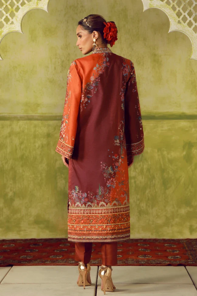 Rukhsar (Radiant Face) Set - Maroon - Image 4