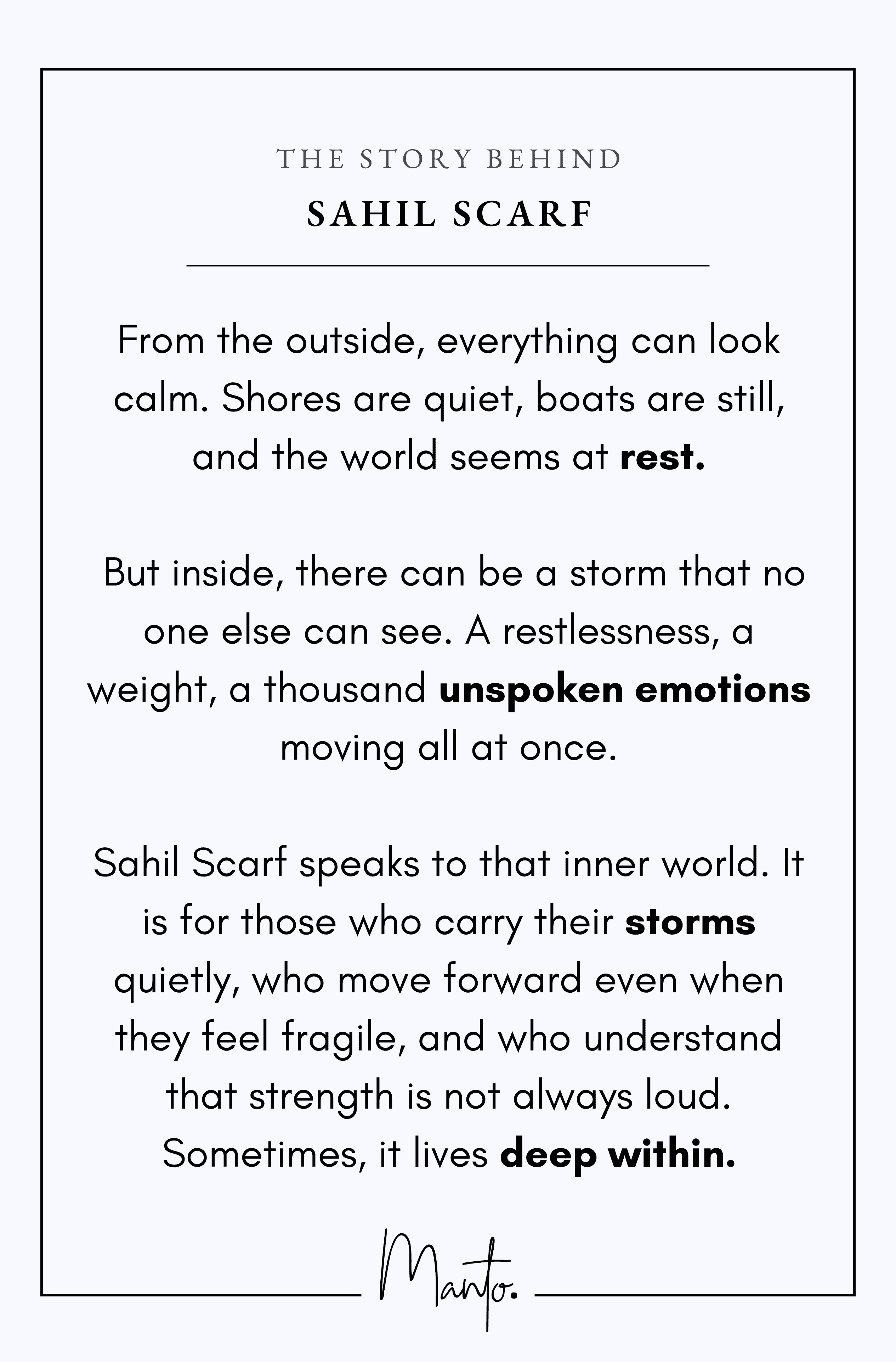 Sahil (The edge of the sea) Scarf - Image 8