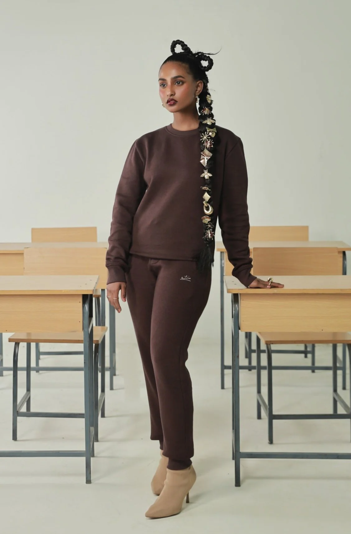 Sanki Sweatshirt - Coffee Bean - Image 3