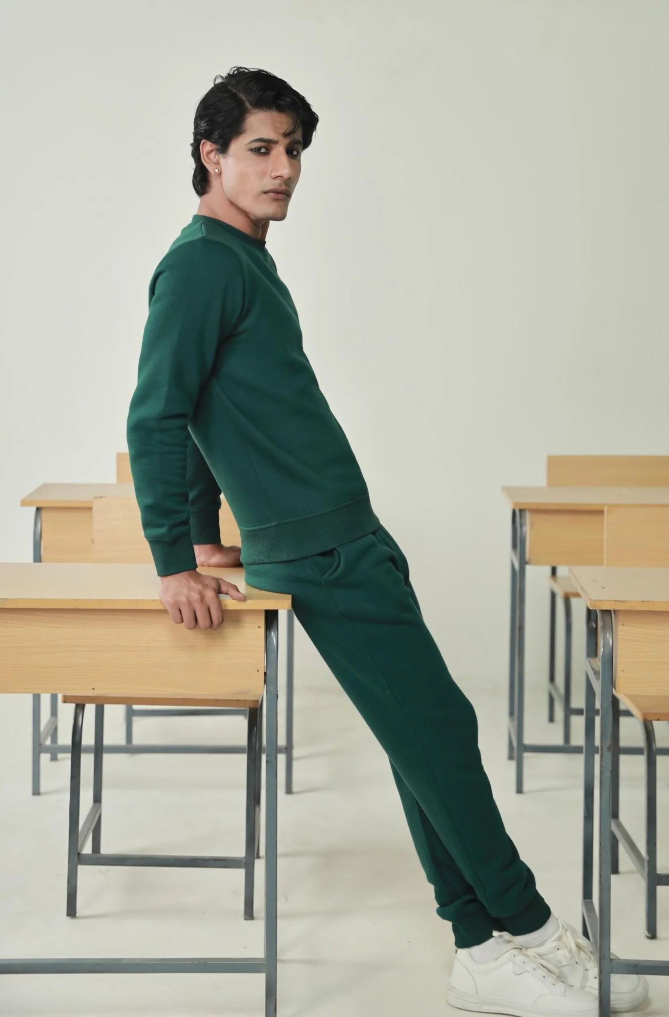 Sanki Sweatshirt - Ever Green - Image 5