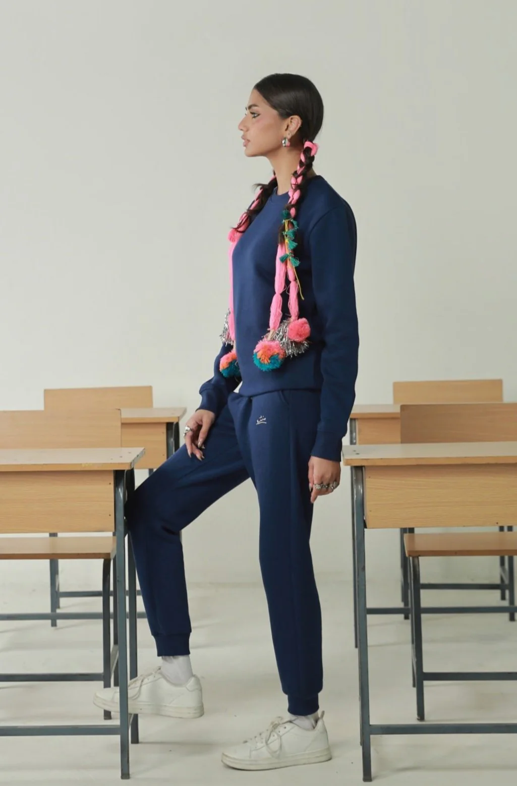 Sanki Sweatshirt - True Blue - Image 4
