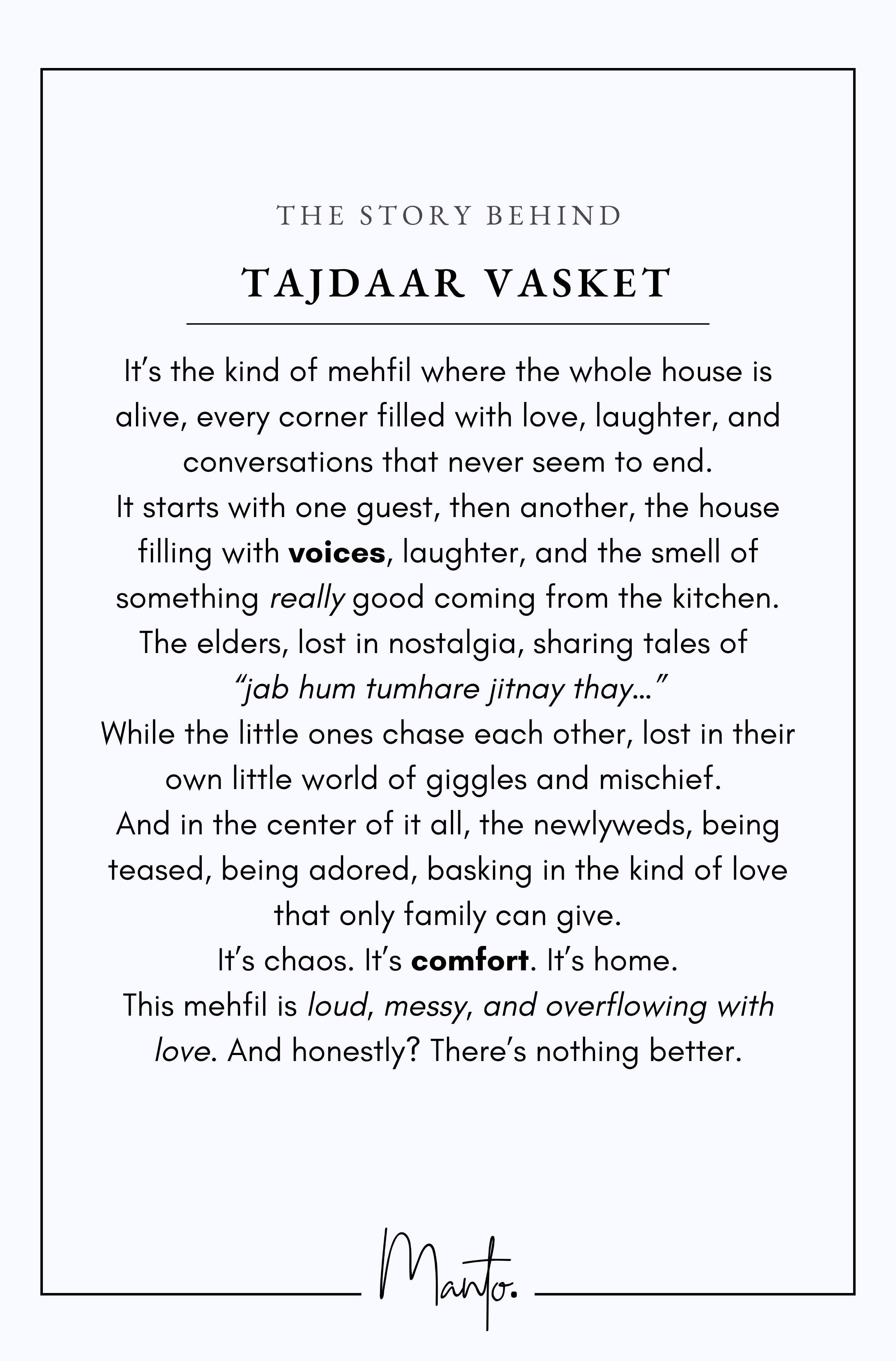 Tajdaar (Crowned One) Vasket - Image 7