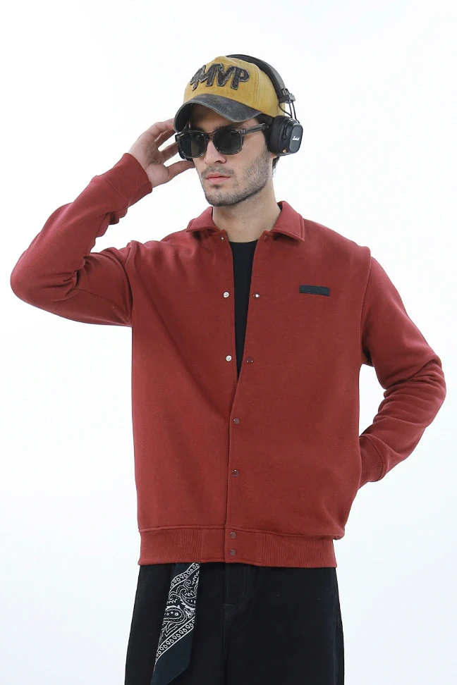 Varsity Jacket - Brick Rust - Image 4