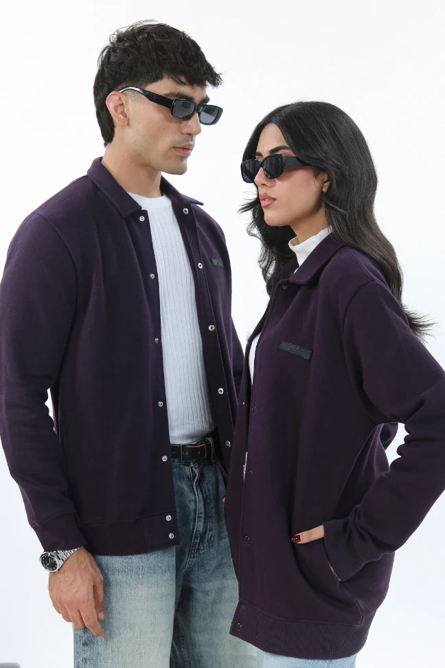 Varsity Jacket - Deep Purple - Image 8