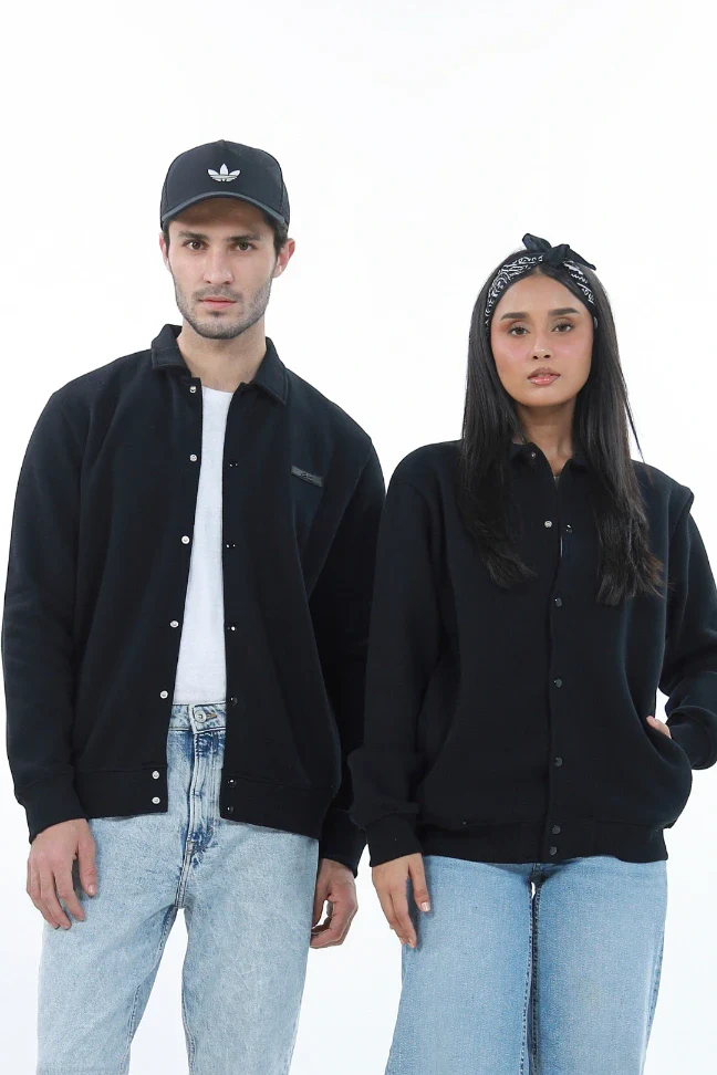 Varsity Jacket - Raven Black - Image 6