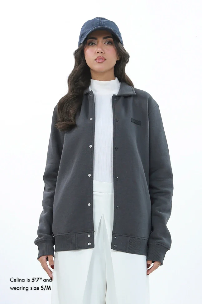 Varsity Jacket - Titanium Grey - Image 3
